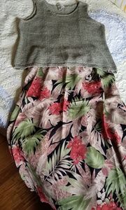 Coldwater Creek Skirt/Sweater Set Size 2X
